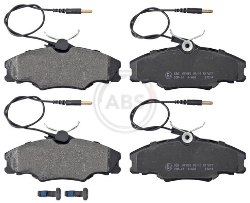 Placute frana ABS 36976