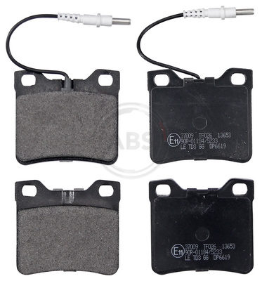 Placute frana ABS 37009