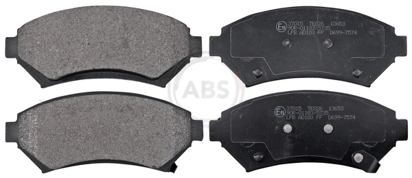 Placute frana ABS 37015