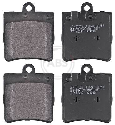 Placute frana ABS 37021