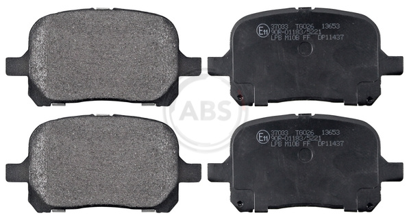 Placute frana ABS 37033