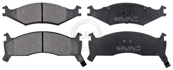 Placute frana ABS 37043