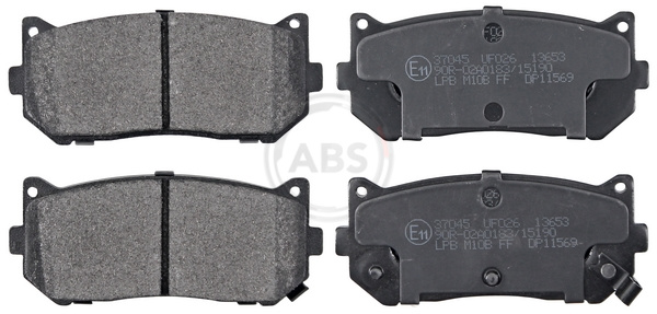 Placute frana ABS 37045