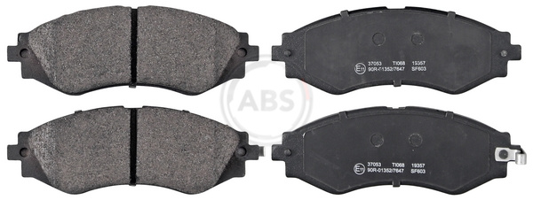 Placute frana ABS 37053