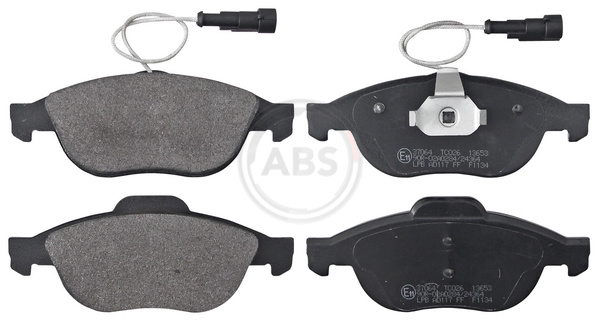 Placute frana ABS 37064