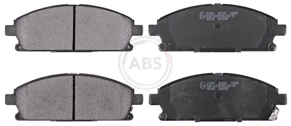 Placute frana ABS 37081