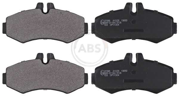 Placute frana ABS 37095