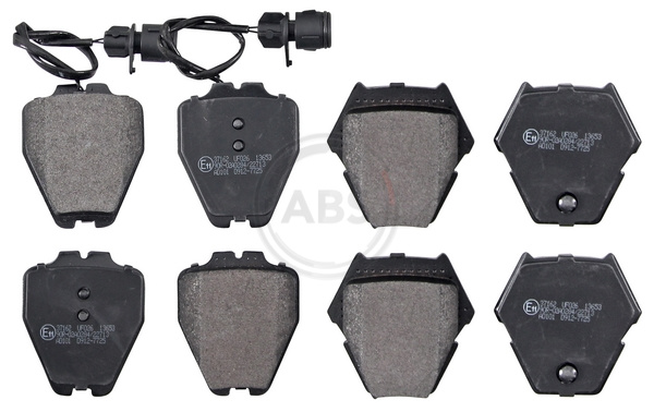 Placute frana ABS 37162