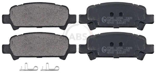 Placute frana ABS 37164