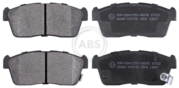 Placute frana ABS 37222