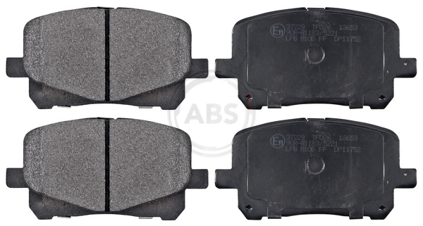 Placute frana ABS 37229