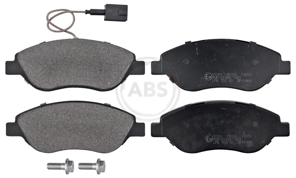 Placute frana ABS 37281