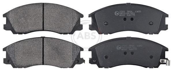 Placute frana ABS 37323