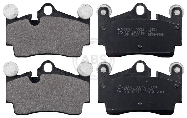 Placute frana ABS 37365
