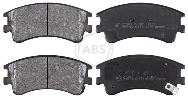 Placute frana ABS 37381