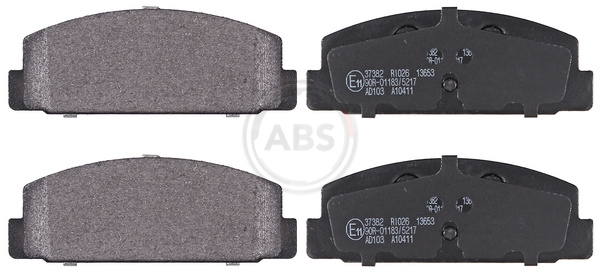Placute frana ABS 37382