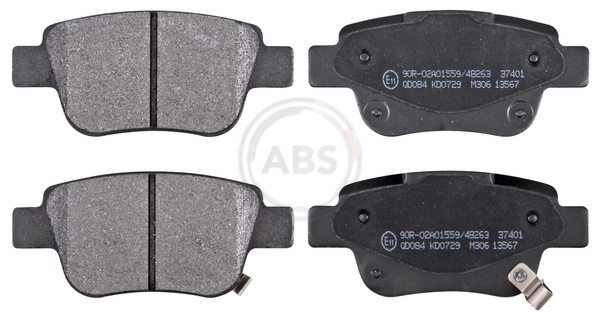 Placute frana ABS 37401