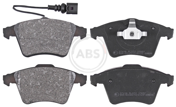Placute frana ABS 37416