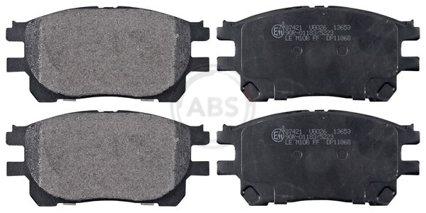 Placute frana ABS 37421