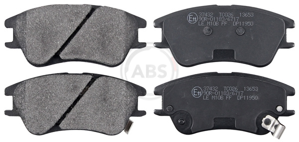 Placute frana ABS 37432