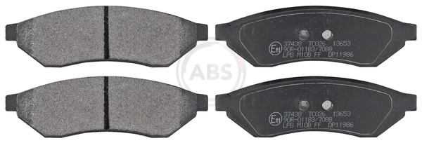 Placute frana ABS 37438
