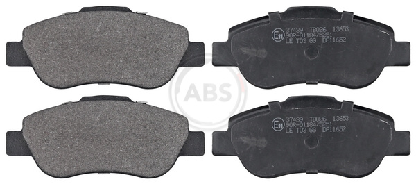 Placute frana ABS 37439
