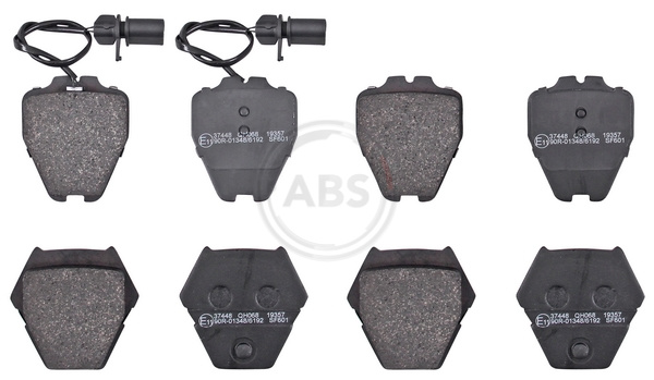 Placute frana ABS 37448