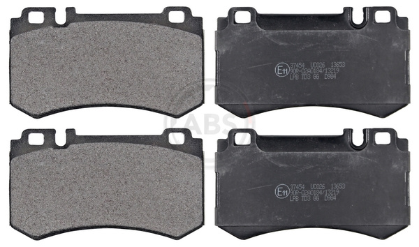 Placute frana ABS 37454