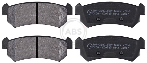 Placute frana ABS 37461