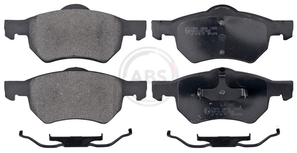 Placute frana ABS 37469