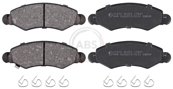 Placute frana ABS 37470