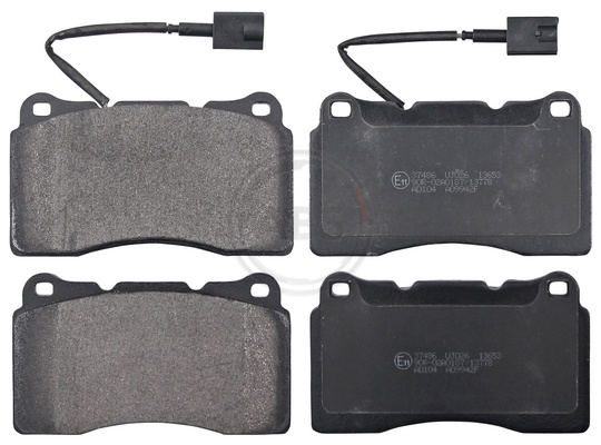 Placute frana ABS 37486