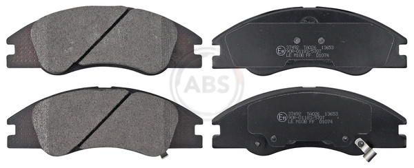 Placute frana ABS 37492
