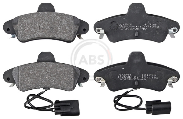Placute frana ABS 37498