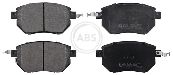 Placute frana ABS 37504