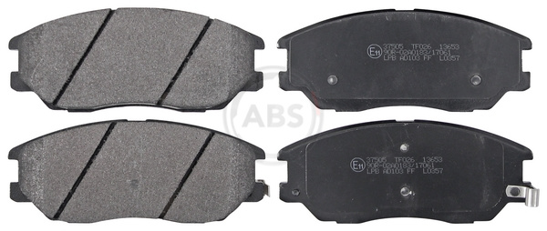 Placute frana ABS 37505