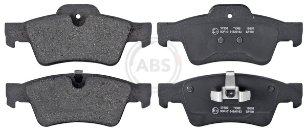 Placute frana ABS 37509