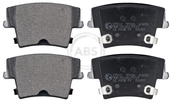 Placute frana ABS 37512