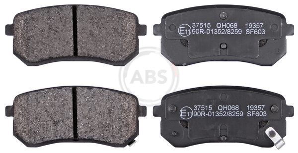 Placute frana ABS 37515