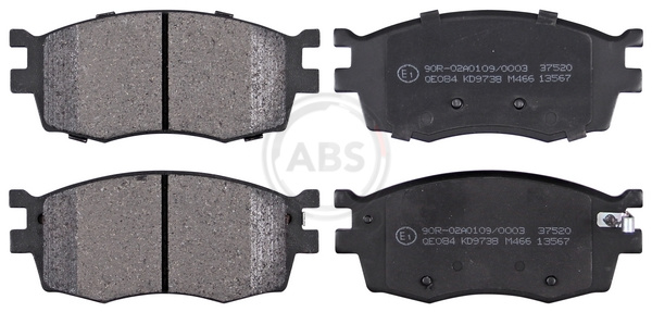 Placute frana ABS 37520