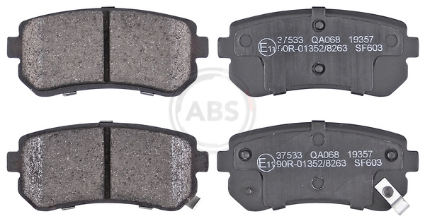 Placute frana ABS 37533