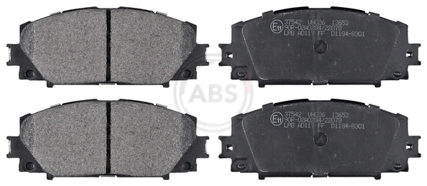 Placute frana ABS 37542