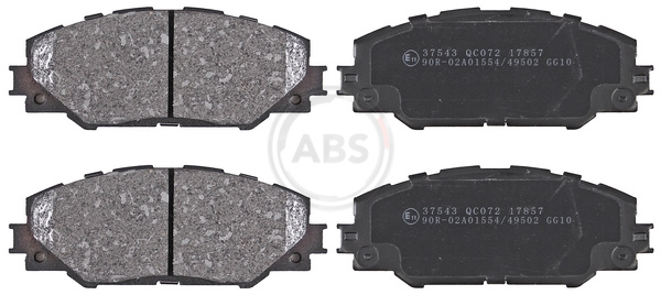 Placute frana ABS 37543
