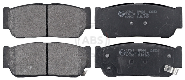 Placute frana ABS 37567