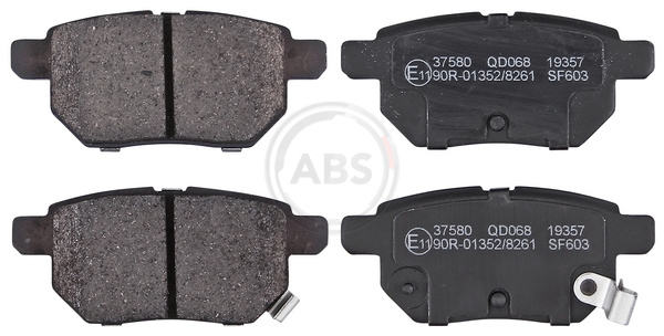 Placute frana ABS 37580