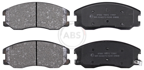 Placute frana ABS 37582