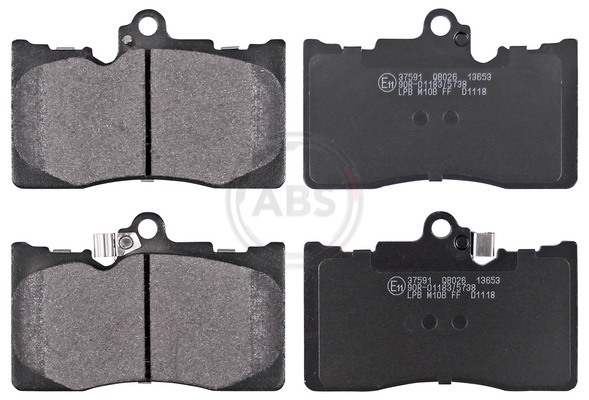 Placute frana ABS 37591