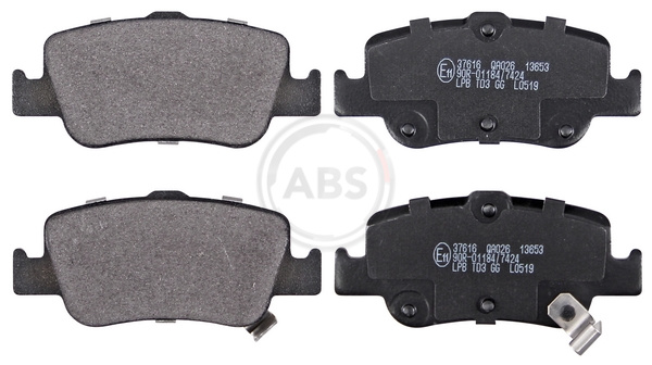 Placute frana ABS 37616