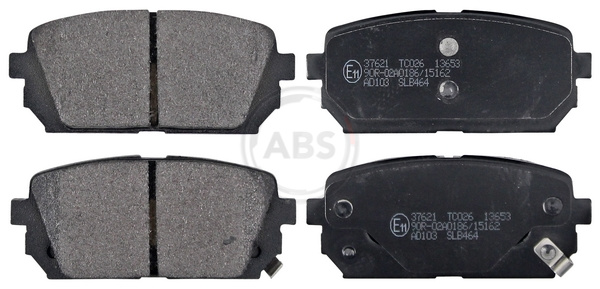 Placute frana ABS 37621