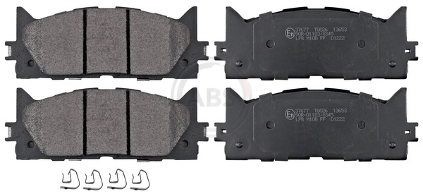 Placute frana ABS 37677